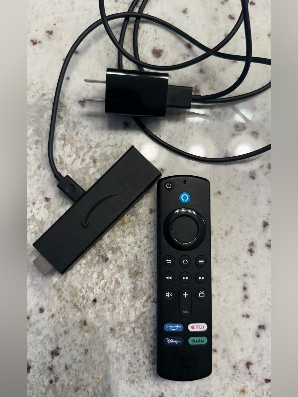 Amazon Streaming HDMI Media Fire TV Stick with Power Adapter